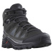 Salomon QUEST ROVE MID GTX Pánská kožená turistická obuv, černá, velikost 45 1/3