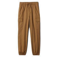 GAP V-WOVEN CARGO Chlapecké tepláky, hnědá, velikost