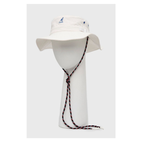Bavlněný klobouk Kangol bílá barva, bavlněný, K5302.OF101-OF101