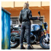W-TEC Black Heart Lizza Dámská kožená moto bunda vintage hnědá