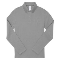 B&C Dámské polo triko PW462 Sport Grey (Heather)