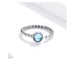 Stříbrný prsten univerzální velikosti s opálem SCR698 LOAMOER