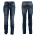 Dámské moto jeansy PMJ Carolina CE Barva modrá
