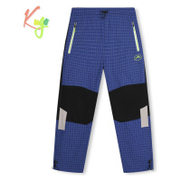 Chlapecké plátěné kalhoty - KUGO FK7607, modrá Barva: Modrá