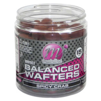 Mainline Vyvážené Boilies Balanced Wafters 18 mm Průměr: 18mm, Příchuť: Spicy Crab