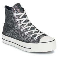 Converse CHUCK TAYLOR ALL STAR LIFT PLATFORM GLITTER Černá