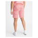 Růžové pánské kraťasy GAP Logo tie-dye pull-on shorts