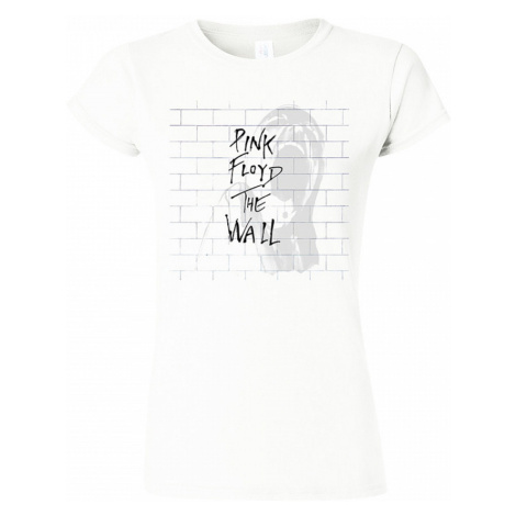 Pink Floyd tričko, The Wall Girly White, dámské PLASTIC HEAD