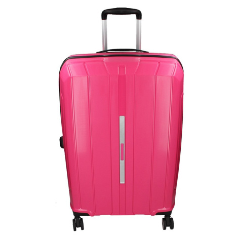 Cestovní kufr Snowball Barcelona L - růžová