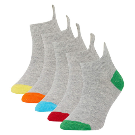 DEFACTO Boys Cotton 5 Pack Short Socks