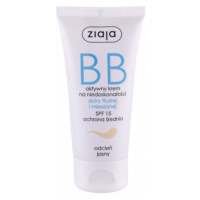 ZIAJA BB krém pro mastnou a smíšenou pleť SPF 15 světlý odstín 50 ml