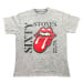 The Rolling Stones Tričko Sixty Vertical Unisex Grey