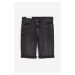 H & M - Freefit® Džínové šortky Slim - černá