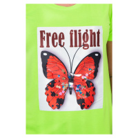Zelená neonová halenka Free Flight