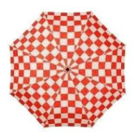 Doppler Mini Fiber Chess Paislei - dámský skládací deštník