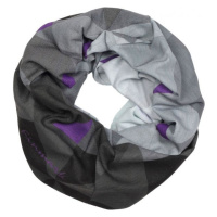 Finmark MULTIFUNCTIONAL SCARF Multifunkční šátek, tmavě šedá, velikost