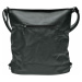 Velký černý kabelko-batoh s kapsou Foxie