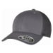 Kšiltovka // Flexfit  110 Melange Trucker grey/melange