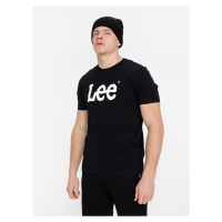 Černé pánské tričko s potiskem Lee - Pánské