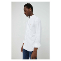 Košile Les Deux bílá barva, regular, s límečkem button-down