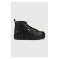 Sneakers boty Puma Karmen Mid černá barva, 385857