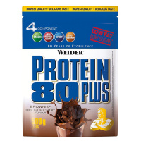 Weider Protein 80 Plus , Brownie Double chocolate 500 g
