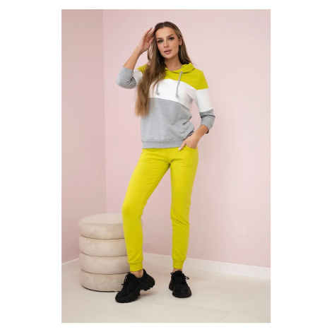 Žluté dámské teplákové soupravy