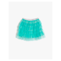 Koton Girl Green Skirt