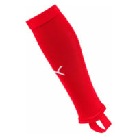 Puma TEAM LIGA STIRRUP SOCKS CORE Fotbalové štulpny, červená, velikost