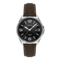 Pánské hodinky LAVVU LWM0095 HERNING Black/Top Grain Leather