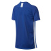 Nike DRY ACDMY TOP SS Dětské tričko, modrá, velikost