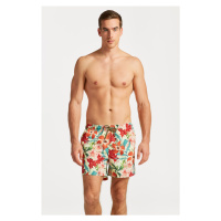 PLAVKY GANT CF FLORAL PRINT SWIM SHORTS žlutá