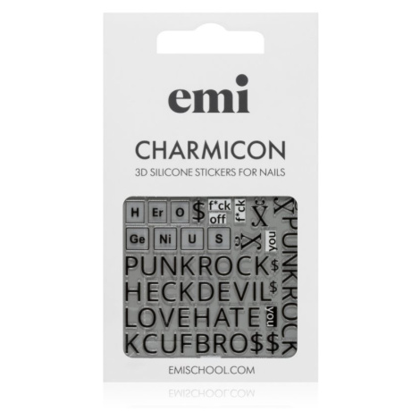 emi Charmicon Punk Rock nálepky na nehty 3D #183 1 ks