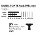 DONIC Top Team 500