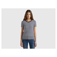 Benetton, Crew Neck Striped T-shirt