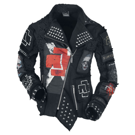 Rammstein Metal Patches Dámská bunda černá