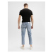 Světle modré pánské straight fit džíny Calvin Klein Jeans Dad Jean