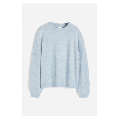 H & M - Pletený svetr - modrá H&M