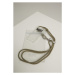 Urban Classics Phone Necklace with Additionals I Phone 8 transparent/olive