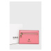 Kožená peněženka Furla dámská, růžová barva