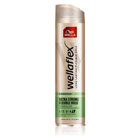Wella Wellaflex Flexible Ultra Strong lak na vlasy s extra silnou fixací 250 ml Wella Professionals