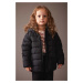 DEFACTO Baby Girl Water Repellent Hooded Puffer Coat