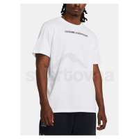 Tričko Under Armour UA HW LOGO OVERLAY EMB SS-WHT X