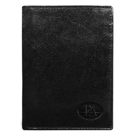 Luxusní pánská kožená peněženka černá Andreus Pierre Andreus