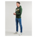 Jack & Jones JJELOGO SWEAT HOOD 2 COL 23/24 Zelená