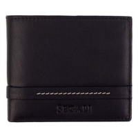 SEGALI Pánská peněženka kožená 1043 černá