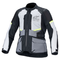 Alpinestars Andes Air Drystar Jacket Ice Gray/Dark Gray/Black Textilní bunda