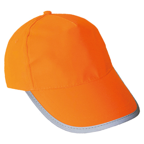 Korntex Montpelier Dětská reflexní kšiltovka KX058K Signal Orange