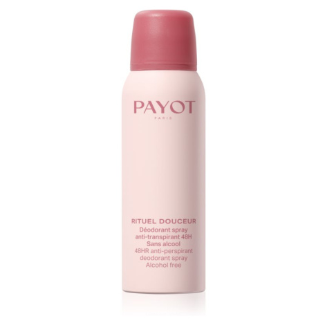 Payot Rituel Douceur 48HR Anti-Perspirant Deodorant Spray Alcohol Free deodorační antiperspirant
