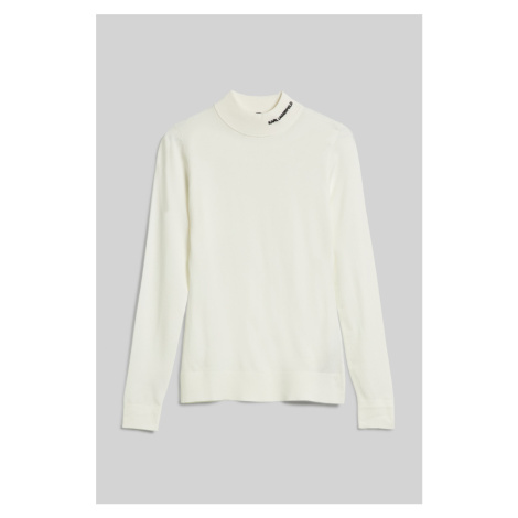 Rolák karl lagerfeld classic turtle neck white